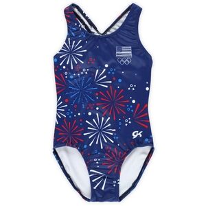 NWT Girls Child Small GK Elite Team USA Leotard